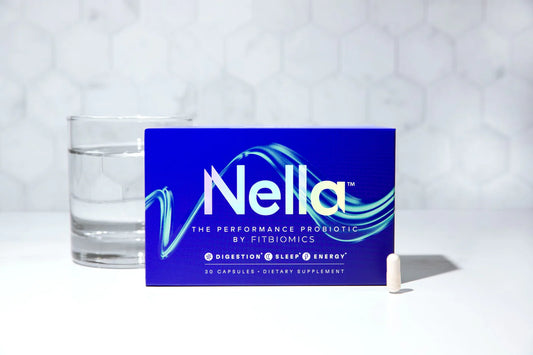 FITBIOMICS Nella The Performance Probiotic – 30 Capsules | Next-Gen Gut & Holistic Health Support